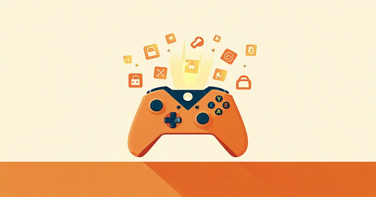 Illustrated cover for article about motor accessibility in game design